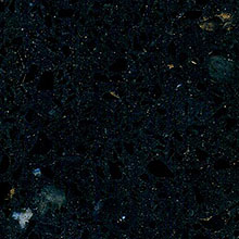 Столешница чёрного цвета из искусственного камня